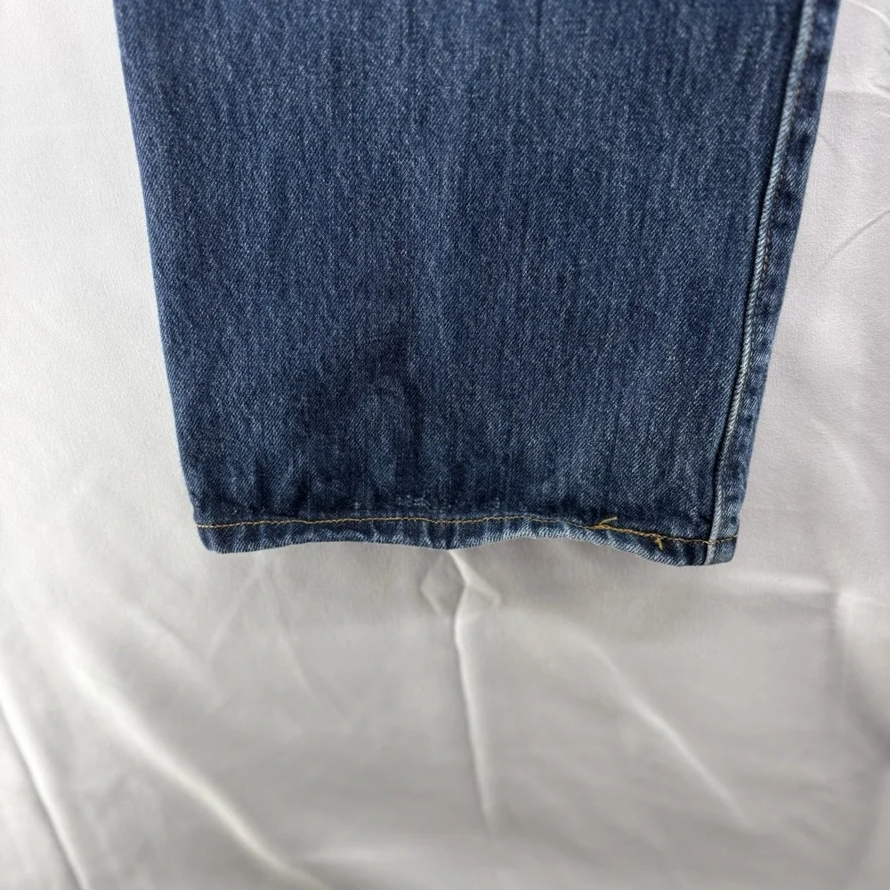 VTG Levi's 501 Button Fly Straight Men's Jeans 40x30 (Fits 38x29) Distressed YKK